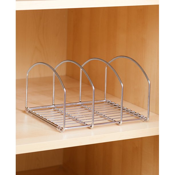 Chrome Cutting Board/Bakeware Organizer