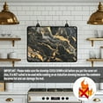 thumbnail image 4 of Renewold Stove Cover for Stove Top, Ceramic Stove Top Cover Mat Scratch Resistant Oil Resistant Stovetop Cover Oven Mat Protector for Kitchen Decor, Black Gold Marble, 4 of 7
