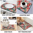 thumbnail image 4 of Fun Coffee Mat 23inx15in,Coffee Bar Mat for Countertops,Absorbent Hide Stain Anti-Slip Coffee Bar Accessories Fit Under Coffee Machine Mat,dish Drying Mats for Kitchen, 4 of 5