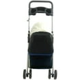 thumbnail image 6 of Critter Sitters Deep Blue 4-Wheel Pet Stroller for Small Animals with Scratch Resistant Breathable Mesh Windows, 6 of 13