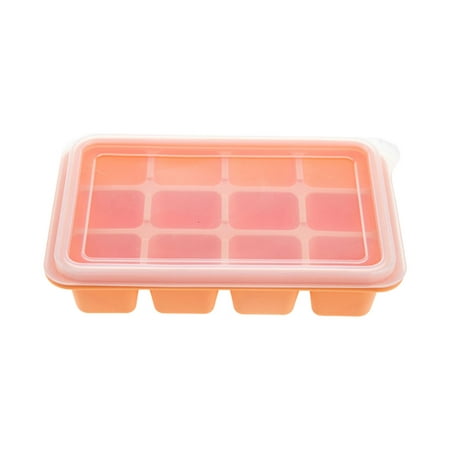 

Ice Cube Tray With Lid | Flexible Silicone Ice Cubes Maker | 12 Cells Reusable Square Ice Cube Molds For Whiskey Cocktails Vodka And Juice Beverages (4 Colors Optional)