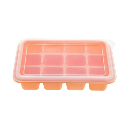 

Ice Cube Tray With Lid | Flexible Silicone Ice Cubes Maker | 12 Cells Reusable Square Ice Cube Molds For Whiskey Cocktails Vodka And Juice Beverages (4 Colors Optional)