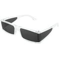 thumbnail image 1 of FEISEDY Cool Futuristic Rectangular Sunglasses Cyber Men Women Punk Style Cosplay Sun Glasses B2739, 1 of 8
