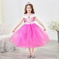 thumbnail image 4 of Princess Costumes Birthday Party Halloween Costume Cosplay Dress up for Little Girls, 4 of 6