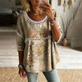 thumbnail image 2 of Long Sleeve Shirts for Women 2026 Spring Work Casual Loose Fit Satin V Neck Short Sleeve Shirts Blouse Outfit Tops, 2 of 5