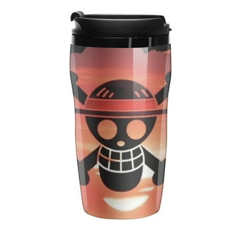 

One Piece Cartoon stainless steel thermos cup with lid 250ml