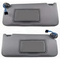 thumbnail image 3 of Applicable to Sun Visor Compatible For Honda Accord 2008-2017 Driver Side Passenger Side Beige Grey Left Right 83280TA0A51ZA 83280TA5A51ZA(Beige Left Right Set), 3 of 5