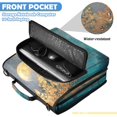 thumbnail image 6 of Zipper Binder with Shoulder Strap 2 inch 3 Ring Waterproof File Folder Organizer Bag 500 Sheet Mystical Forest, 6 of 8