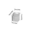 thumbnail image 3 of BAOPAI Ginger Garlic Storage Basket Wall Mounted or Tabletop Organiser Versatile Kitchen Storage Solution with Sturdy Construction and Easy Access, 3 of 6