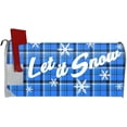 thumbnail image 2 of VWAQ Holiday Mailbox Covers Magnetic Christmas Mailbox Decor - 25.5"H X 20.75"W MBM50 BLUE, 2 of 4