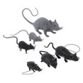 thumbnail image 1 of Mouse Fake Mice Rat Prank Rats Halloween Rubber Toys Model Simulation Artificial Scary Party Props Pranks Adults April, 1 of 6