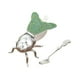 thumbnail image 2 of Tarro de miel de abeja, recipiente de almacenamiento con cuchara, recipiente creativo y versátil para azúcar Verde, 2 of 9