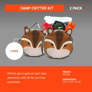 S.O.L. Survive Outdoors Longer Camp Critter Kit Chipmunk - (Pack of 2)