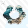 thumbnail image 4 of Hirioo Blue Ocean Waves for Baby Cotton Petal Bib Drool Bibs for Baby Boy Unisex, 4 of 9