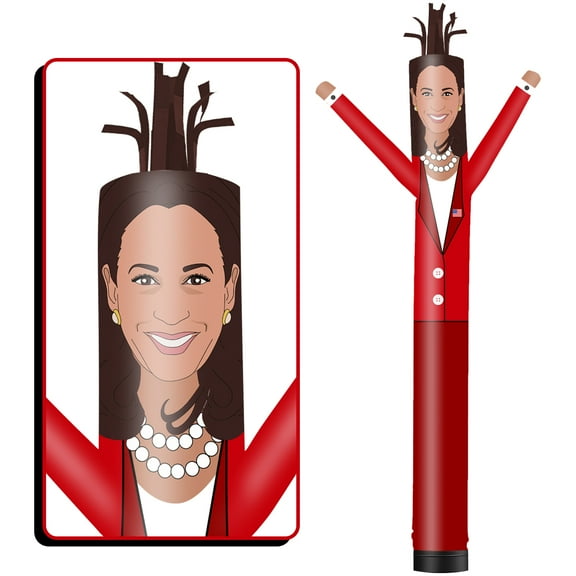 Inflatable Tube Man Wacky Wavy Dancing Guy for Outdoor Decoration Advertising Business Promotion - red (Blower Not Included)