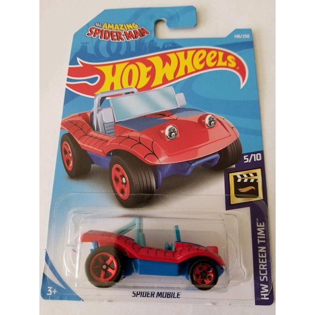 Vehículo de Juguete Hot Wheels 2019 Spider-Man Spider-Mobile