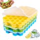 thumbnail image 1 of Bandejas para cubitos de hielo, bandeja para hielo con tapas extraíbles y antidesbordamiento, paquete de 3, bandeja para cubitos de hielo de silicona de fácil liberación, sin Bpa,, 1 of 5