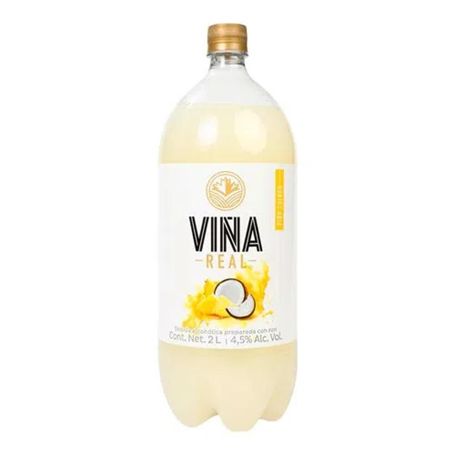 Pack de 6 Cooler Viña Real Piña Colada 2 L | Bodega Aurrera en línea