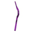 thumbnail image 2 of Handle Bar, Comfortable Mountain Bike Handlebar Aluminium Alloy Wide Compatibility  For Replacement Purple, 2 of 8