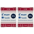 thumbnail image 1 of Pilot Namiki IC100 Fountain Pen Ink Cartridge, Blue/Black, 12 Cartridges per Pack (Pack os 2), 1 of 3