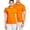 Orange (2099), variant on MAWCLOS Males Top Solid Color V Neck Shirt Lapel Collared Polo Comfortable Work Two Buttons Blouse Sichuan shirt black label (sky blue) 3XL