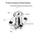 thumbnail image 1 of Office Desk Drawer Lock Zinc Alloy Anti Theft for Furniture Cabinet Door Lock File Cabinet Lock Same, 1 of 5