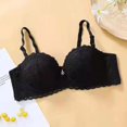 thumbnail image 1 of Soutien-gorge en Dentelle Fine 1/2 Tasse Soutien Supérieur Réglable pour Femmes sous-Vêtements Rassemblés, 1 of 6
