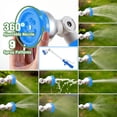 thumbnail image 5 of Extended Rod Multifunctional Garden Sprinkler Head | Adjustable 360° Spray Nozzle Wand for Car Wash & Plant Watering | 9 Spray Patterns, 42.5cm Plastic Tool, Blue, 5 of 9