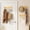 Gold Hanging Storage, variant on Gold Bow Wall Hook, Solid Brass Decorative Towel Hooks for Bathroom and Girls Room Decor