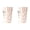 White, variant on ZLBDYG Rose Gold Polka Dot Party Set – 10-Piece Disposable Plates, Napkins & Cups for Weddings, Birthdays & Events, Elegant & Festive Tableware