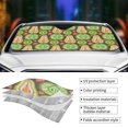 thumbnail image 3 of Yiaed Fruits 1 Print Car Windshield Sunshade Front Auto Car Front Window Sun Shade Foldable Sun Visor Shield Cover Auto Accessories for Sedan SUV Truck-Small, 3 of 5