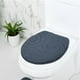 thumbnail image 3 of Wosthever Juego de alfombrillas de baño cómodas e impermeables de 3 piezas, alfombras de baño modernas y antideslizantes impermeables en forma Juegos de accesorios de baño rojo, 3 of 6