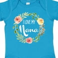 thumbnail image 4 of Inktastic I Love My Nana- Flower Circle Boys or Girls Baby Bodysuit, 4 of 5