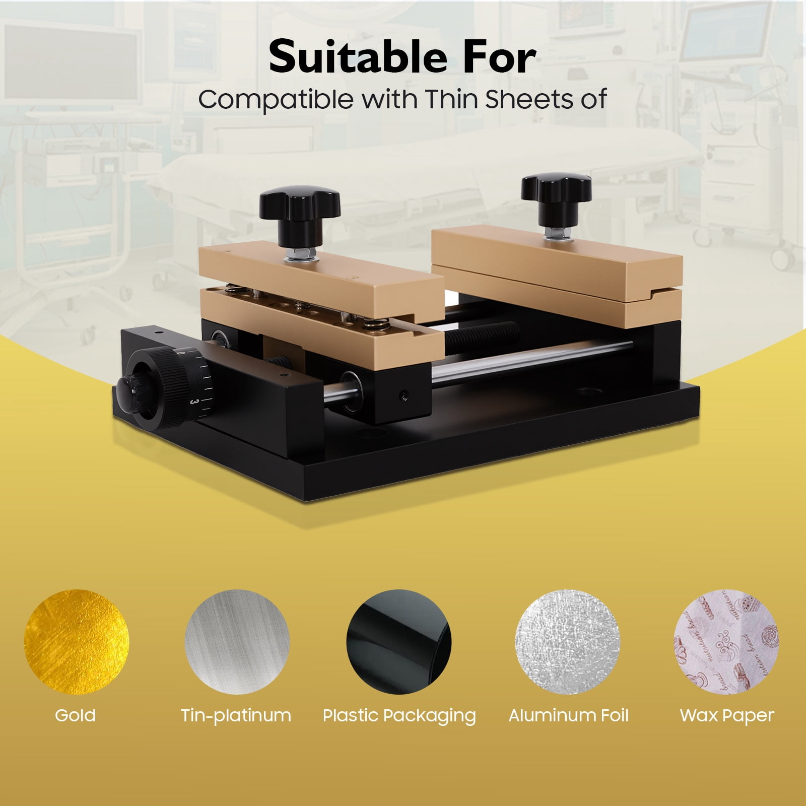 DUYIWAA Marking Machine Fixture Metal Sheet Cutting Holder Table Fixture For Laser Engraving Cutting