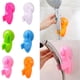 thumbnail image 2 of Cateissary Soporte de baño ajustable Ventosa de plástico Montaje en pared Ducha Soporte fijo móvil - Naranja Juegos de accesorios de baño Naranja, 2 of 6