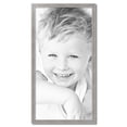 thumbnail image 2 of ArtToFrames 22" x 43" Classic Silver Picture Frame, 22x43 inch Silver Wood Poster Frame (WOM-4926), 2 of 7
