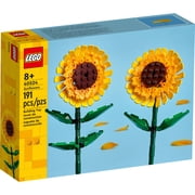 LEGO Sunflowers - Building Toy for Girls & Boys, Ages 8+ Creative Gift for Kids - Artificial Flowers for Home Decor & Display - 40524