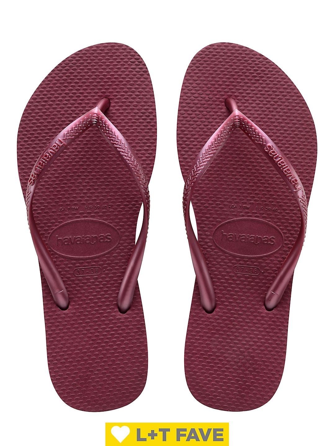 Havaianas Slim Sandal Sandals Grape Wine