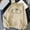 Khaki, variant on QUINDOS Hoodies for Women Plus Size Womens Sweatshirts Casual Long Sleeve Crew Neck Graphic Pullover Tops