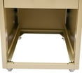 thumbnail image 5 of Fichiouy Metal File Storage Cabinet with Rubber Wheels 5-Drawer Storage Cabinet for Home Office 16" D x 11" W x 27" H, 5 of 16