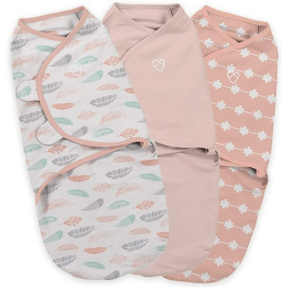Summer Infant SwaddleMe Original 3-Pack Small - Coral Days