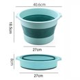 thumbnail image 1 of Lavabo para pies plegable, lavabo para pies plegable y liviano, bañera plegable para remojo de pies, bañera para remojo de pies, parte superior de la línea, 1 of 2