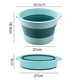 thumbnail image 2 of Lavabo plegable ligero para pies, para aliviar el dolor, con gran capacidad de agua, color verde, 2 of 2