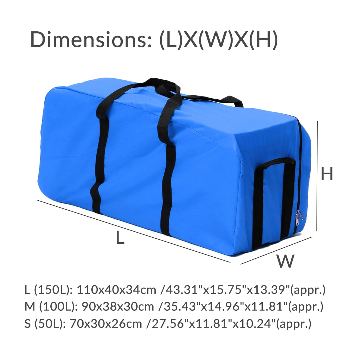 oxford packable duffel