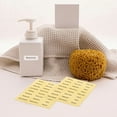 thumbnail image 1 of MERRYHAPY 20 Sheets Waterproof Hand Soap Label Paper Simple Design for Travel Bottle Use, 1 of 6