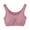 Pink, variant on Ltctricy Women's Cotton Bras Comfortable Wirefree Lightly Lined Full Coverage Sports Bras Everyday Sleep Bralettes