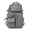Gray, variant on High Capacity Canvas Vintage Backpack - for Hiking Travel 12-15" Laptop Backapcks for Men Casual Daypacks School bag Rucksack