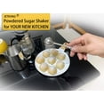 JETKONG Baker's Dusting Wand for Sugar, Flour and Spices, Stainless Steel Powdered Sugar Shaker