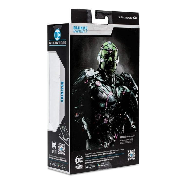 Action Figure Brainiac - History Of The DC Universe Series 3 - 17 Cm, Con Base, Ispirata A George Perez - 2