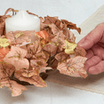 thumbnail image 5 of 2 Glittered Silk Autumn Ivy Candle Rings - for Floral Work and Decor - Factory Direct Craft, 5 of 5